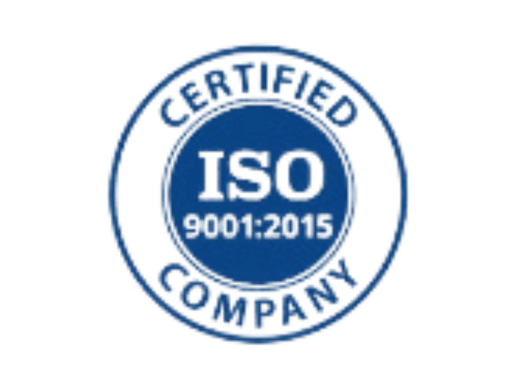 ISO 9001:2015 Certified Company
